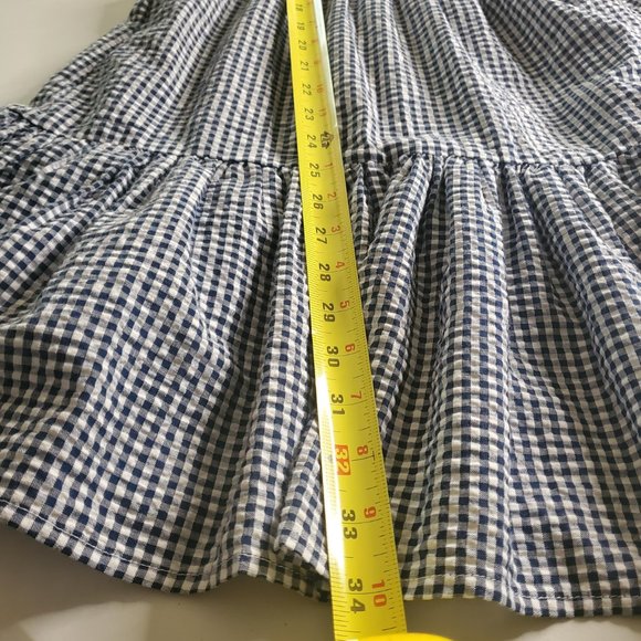 Mink Pink Gingham 'Wanderer' One Shoulder Dress - Small - Picture 11 of 12